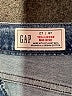 Gap Hearts Blue Jeans Size 27 waist - photo 4