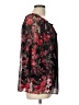 AGB 100% Polyester Black 3/4 Sleeve Blouse Size L - photo 4