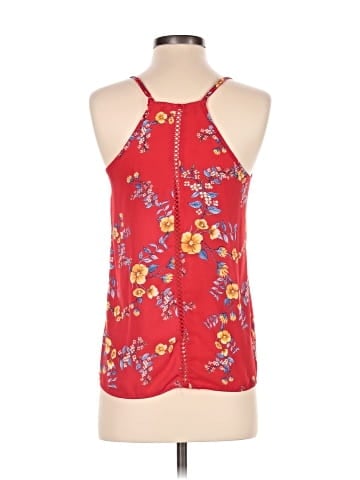 Pink Rose Sleeveless Blouse (view 2)