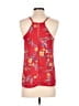 Pink Rose 100% Polyester Red Sleeveless Blouse Size S - photo 2