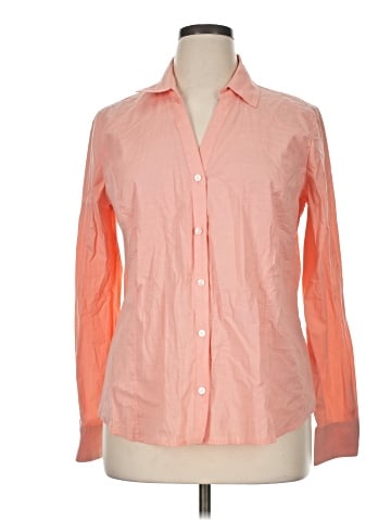 metaphor Long Sleeve Button-Down Shirt (view 1)
