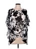 Jennifer Lopez Black 3/4 Sleeve Blouse Size L - photo 1