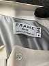 FRAME 100% Silk Gray Long Sleeve Silk Top Size M - photo 7