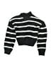 Art Class Stripes Black Turtleneck Sweater Size M (youth) - photo 1