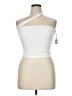 KHY Solid White Sleeveless Blouse Size XL - photo 1