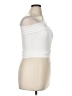 KHY Solid White Sleeveless Blouse Size XL - photo 4