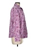 Basic Editions 100% Cotton Paisley Purple Long Sleeve Button-Down Shirt Size M - photo 4
