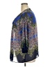 Rose + Olive 100% Polyester Blue 3/4 Sleeve Blouse Size 2X - photo 5