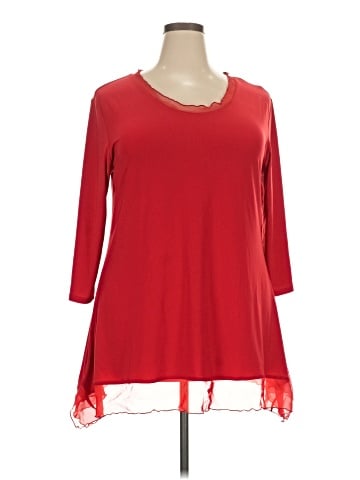 Cato 3/4 Sleeve Blouse (view 1)