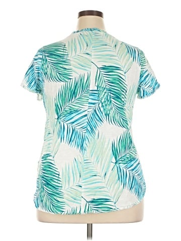 Tahari Short Sleeve Blouse (view 2)
