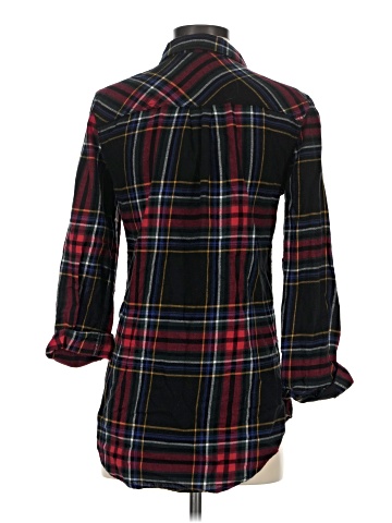 Maurices 3/4 Sleeve Button-Down Shirt (view 2)