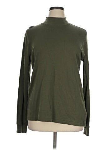 Lands' End Long Sleeve Turtleneck (view 1)