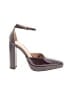 Express Burgundy Heels Size 6 - photo 1
