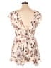 Lulus 100% Polyester Floral Ivory Romper Size XL - photo 2