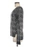Theory Chevron-herringbone Gray Pullover Sweater Size M - photo 5