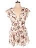 Lulus 100% Polyester Floral Ivory Romper Size XL - photo 1