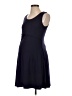 Kindred Bravely Solid Blue Casual Dress Size S - photo 1