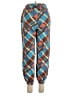 Simon Miller 100% Cotton Argyle Blue Casual Pants Size L - photo 2