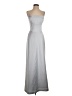 Bill Blass Silver Cocktail Dress Size 4 - photo 1