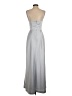 Bill Blass Silver Cocktail Dress Size 4 - photo 2