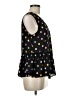 Halogen 100% Polyester Black Sleeveless Blouse Size M - photo 4