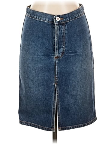 Earl Jean Denim Skirt (view 1)