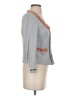 Free People 100% Cotton Gray Cardigan Size 2 - photo 4
