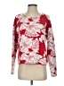Max Studio Floral Red Pullover Sweater Size XS - photo 1