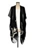 Unbranded 100% Polyester Black Kimono One size - photo 1