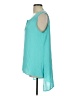 Worthington Teal Sleeveless Blouse Size L - photo 5