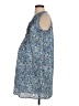 Gap - Maternity 100% Polyester Print Blue Casual Dress Size Sm Maternity - photo 5