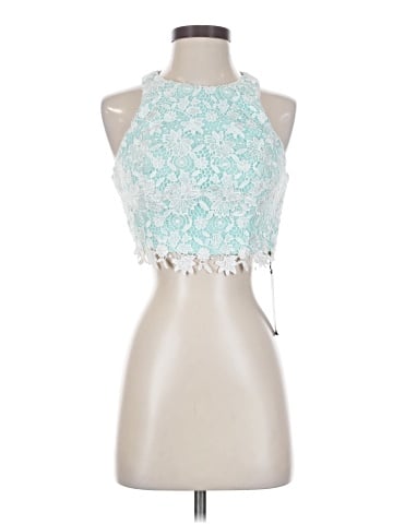 La Femme Sleeveless Blouse (view 1)