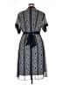 Assorted Brands 100% Polyester Paisley Gray Casual Dress Size 16 - photo 2