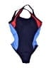 Freya Color Block Blue One Piece Swimsuit Size 30 G bust - photo 1