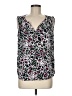 Nine West 100% Polyester Black Sleeveless Blouse Size M - photo 1