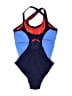 Freya Color Block Blue One Piece Swimsuit Size 30 G bust - photo 2