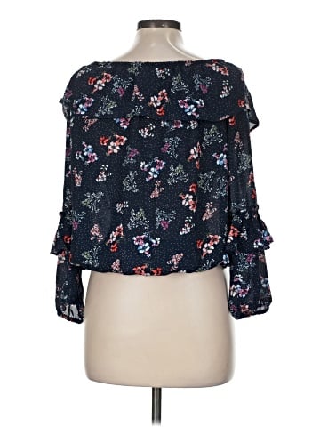 Sanctuary 3/4 Sleeve Blouse (view 2)