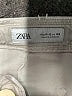 Zara Kids Solid Ivory Khakis Size 11 - 12 - photo 3