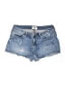 Paige Blue Denim Shorts Size 30 waist - photo 1