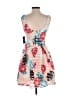 Guess Print Pink Cocktail Dress Size 0 - photo 2