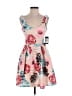 Guess Print Pink Cocktail Dress Size 0 - photo 1