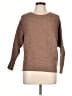 Magaschoni Chevron-herringbone Brown Pullover Sweater Size L - photo 1