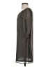 Francesca's 100% Polyester Solid Gray Casual Dress Size S - photo 5
