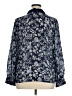 Daniel Rainn 100% Rayon Blue 3/4 Sleeve Blouse Size XL - photo 2