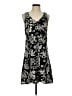 CAbi 100% Polyester Paisley Black Casual Dress Size S - photo 1