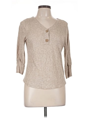 Adrienne Vittadini 3/4 Sleeve Top (view 1)