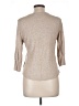 Adrienne Vittadini Tan 3/4 Sleeve Top Size L - photo 2
