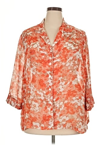 Cathy Daniels 3/4 Sleeve Blouse (view 1)