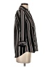 BCX 100% Polyester Stripes Black 3/4 Sleeve Blouse Size XS - photo 4