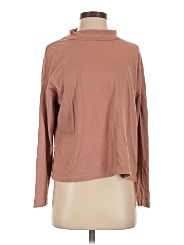 Madewell Button-Sleeve Turtleneck Top (view 1)